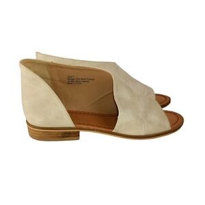 Breast Fashion Women's Beast Lotus Slip On Ivory Shoes Sz 7